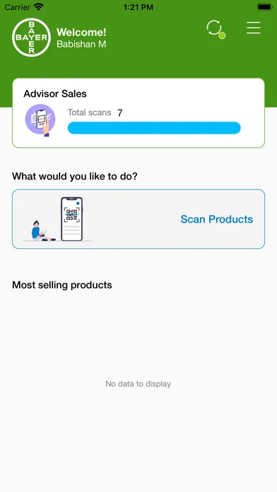 Bayer Rewards Plus سکرین شاٹس