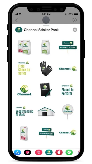Channel Stickers 스크린샷