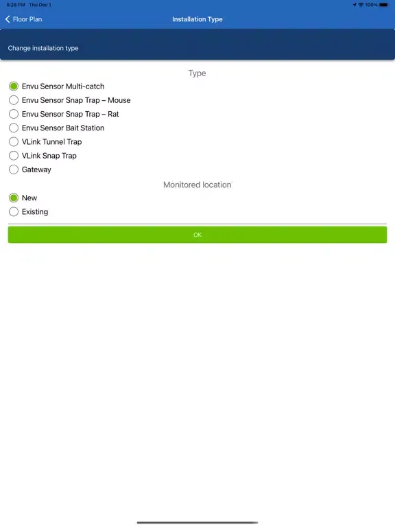 Screenshot di Digital Pest Management iPad 