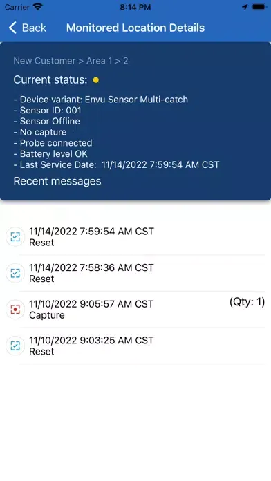 Screenshot di Digital Pest Management