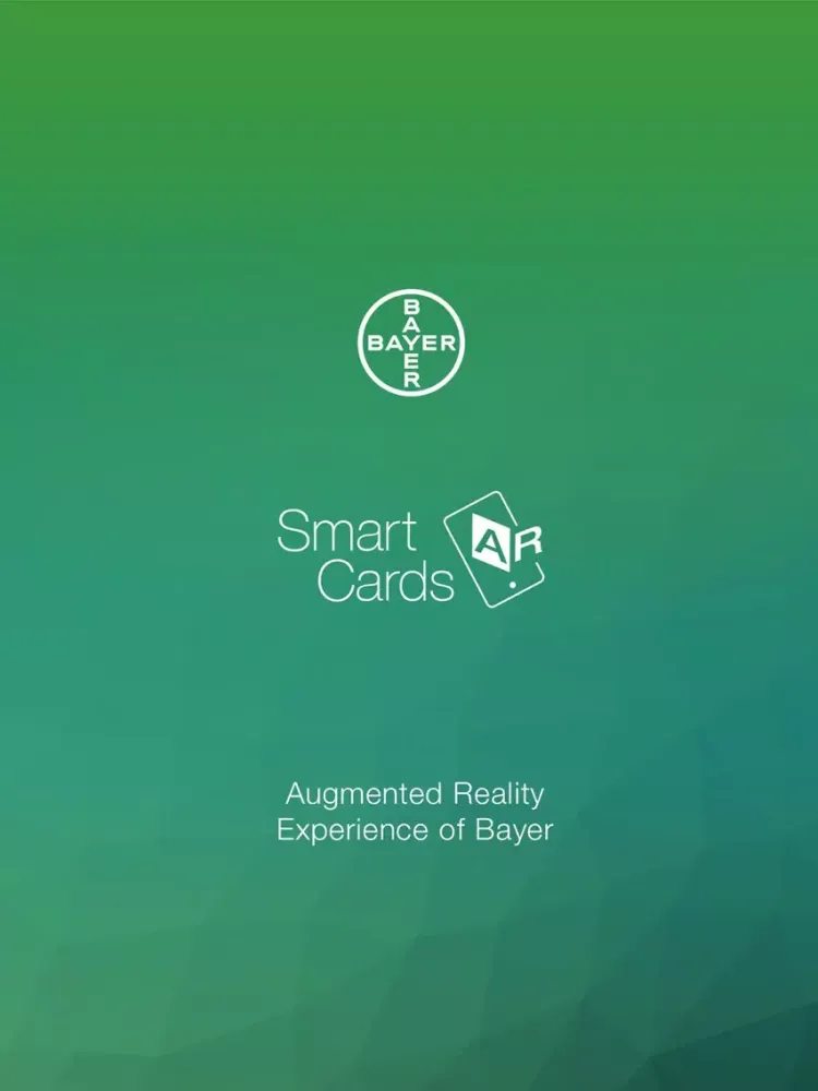 Tangkapan skrin Bayer Smart Cards iPad 