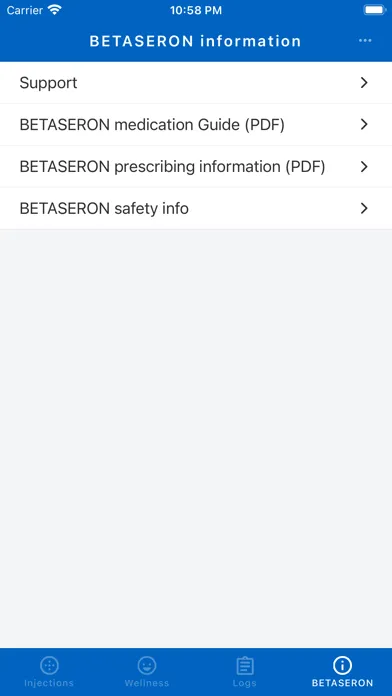 BETA track™ स्क्रीनशॉट