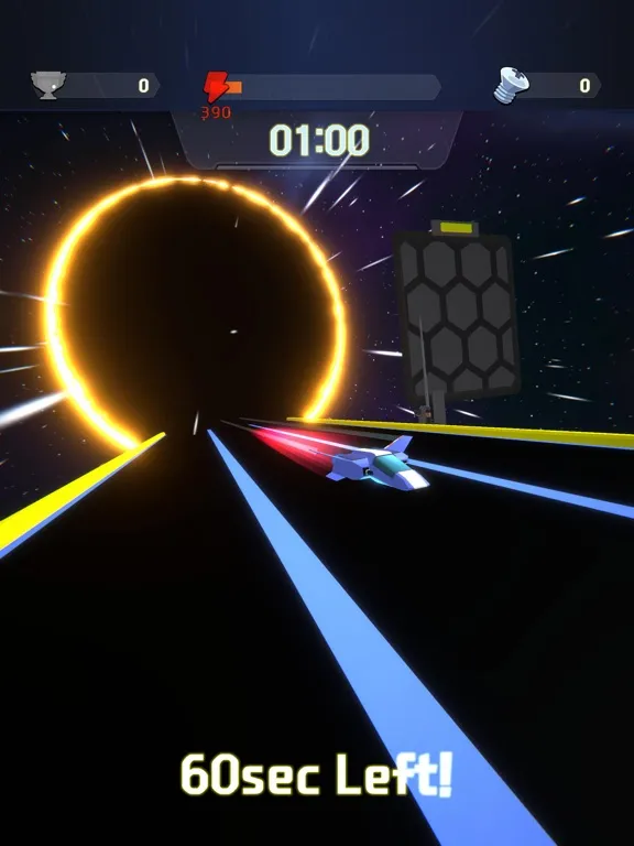 Galactic Void Runner iPad  Screenshots