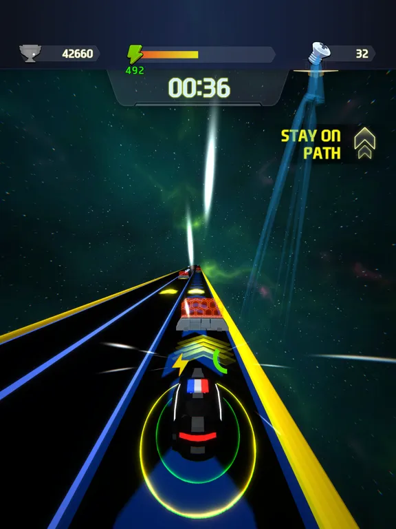 Galactic Void Runner iPad  Screenshots