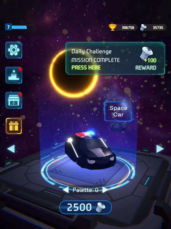 Galactic Void Runner iPad  Screenshots