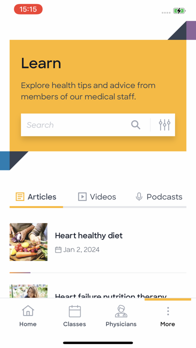 Baylor Heart Center应用截图