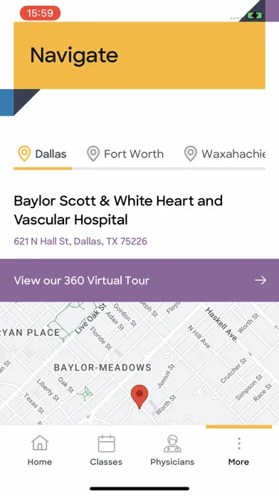 Baylor Heart Center應用截圖