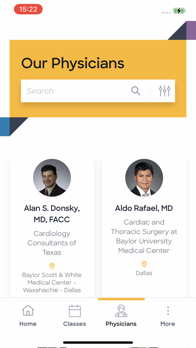 Baylor Heart Center应用截图