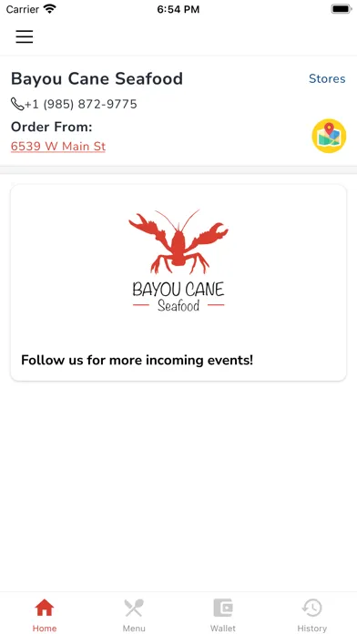 Bayou Cane Seafood Screenshots