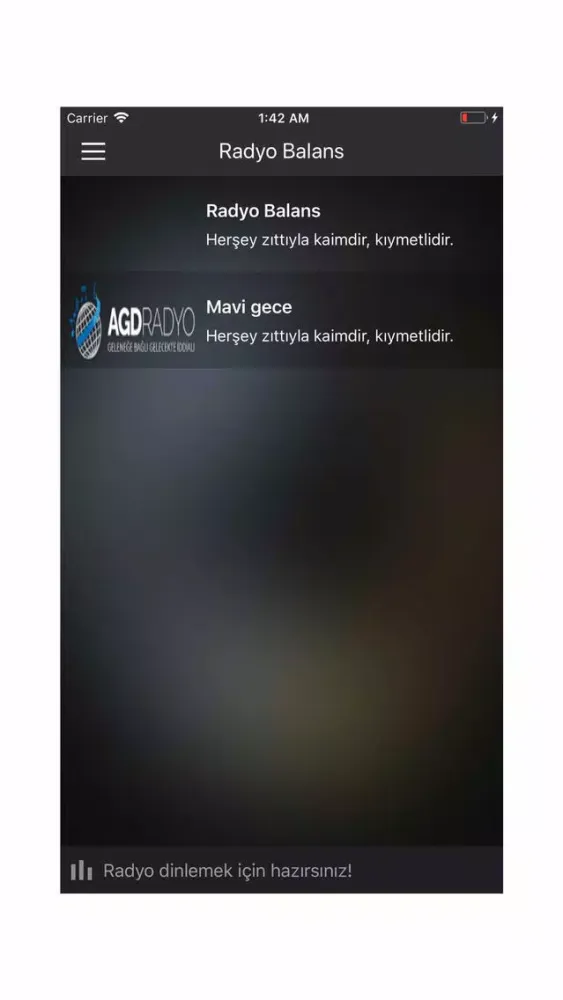 Radyo Balans应用截图