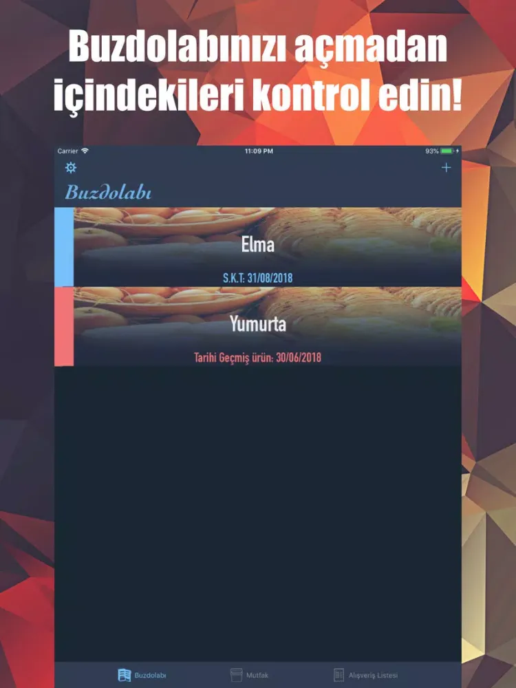 Dolap iPad  Ekran Görüntüleri