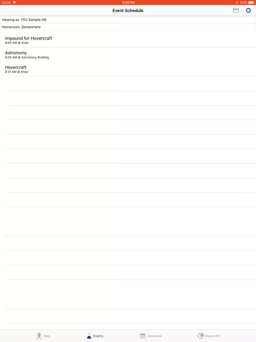 UChicago Science Olympiad 2019 iPad  スクリーンショット