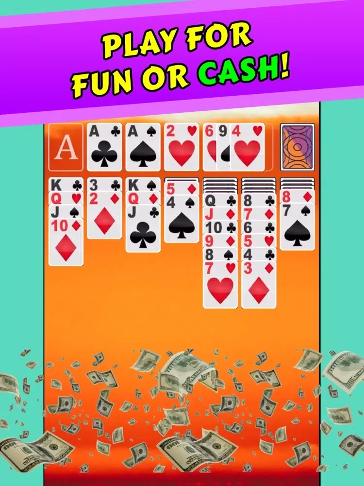 Tangkapan skrin Solitaire Ace: Win Real Money iPad 