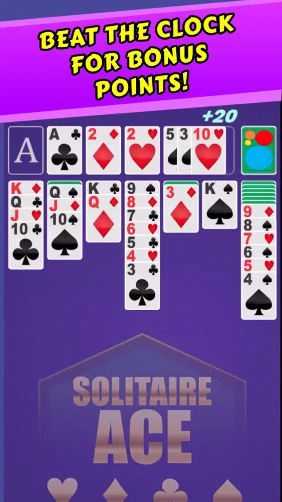 Tangkapan skrin Solitaire Ace: Win Real Money