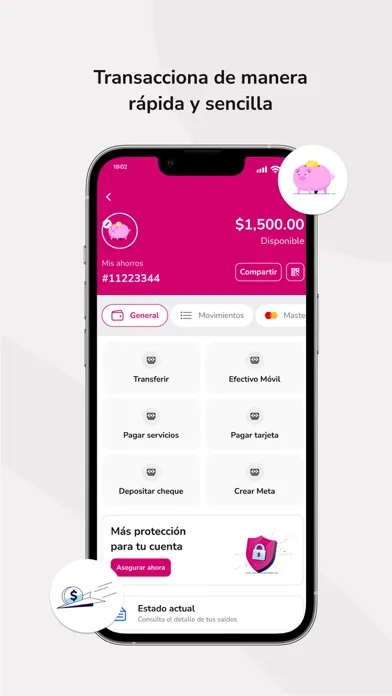 Tangkapan layar Banco Guayaquil: Banca Móvil