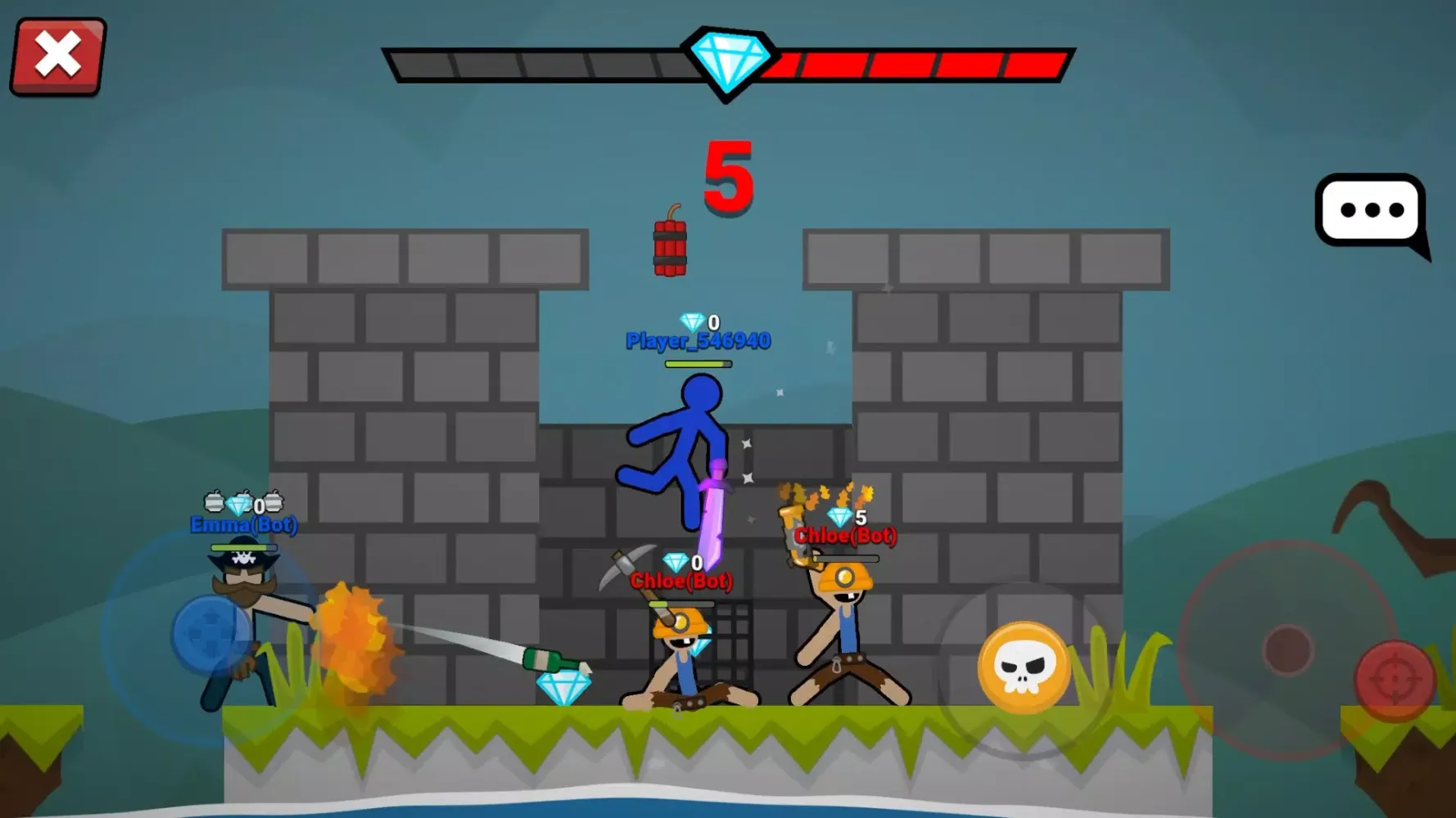 Screenshot di Stick Game