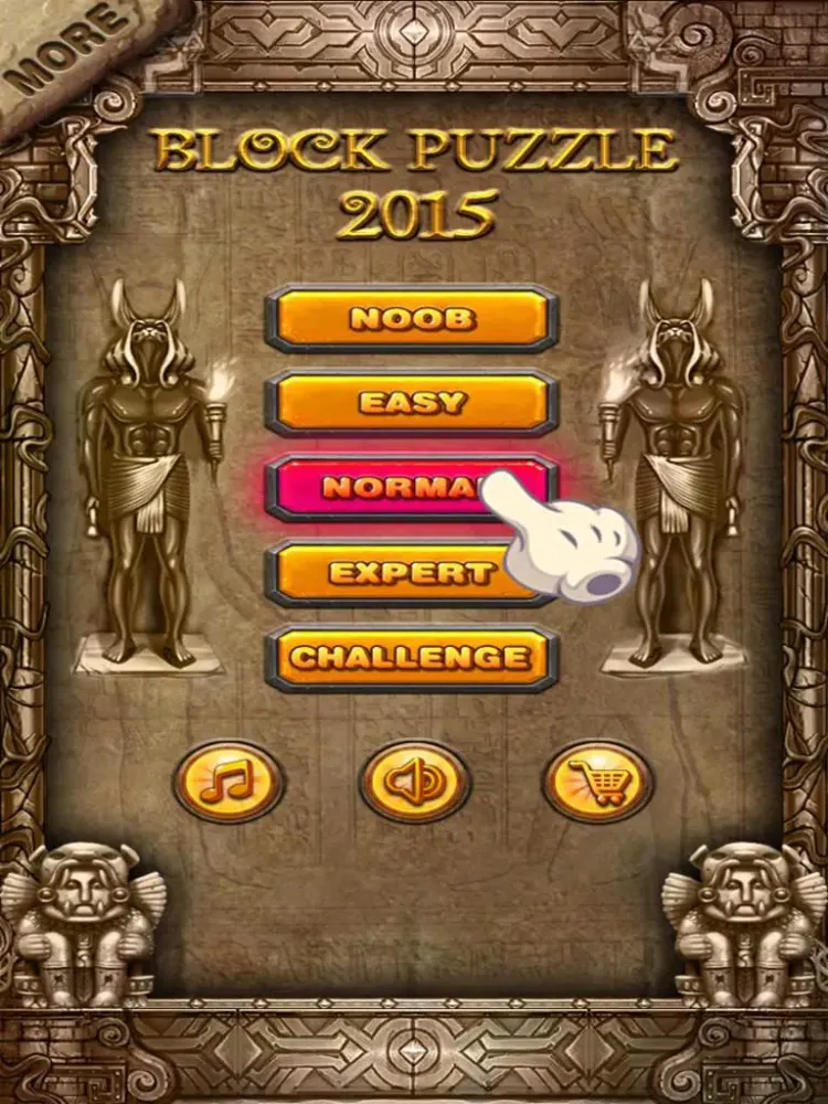 Ảnh chụp màn hình của Block Puzzle Pop! iPad 