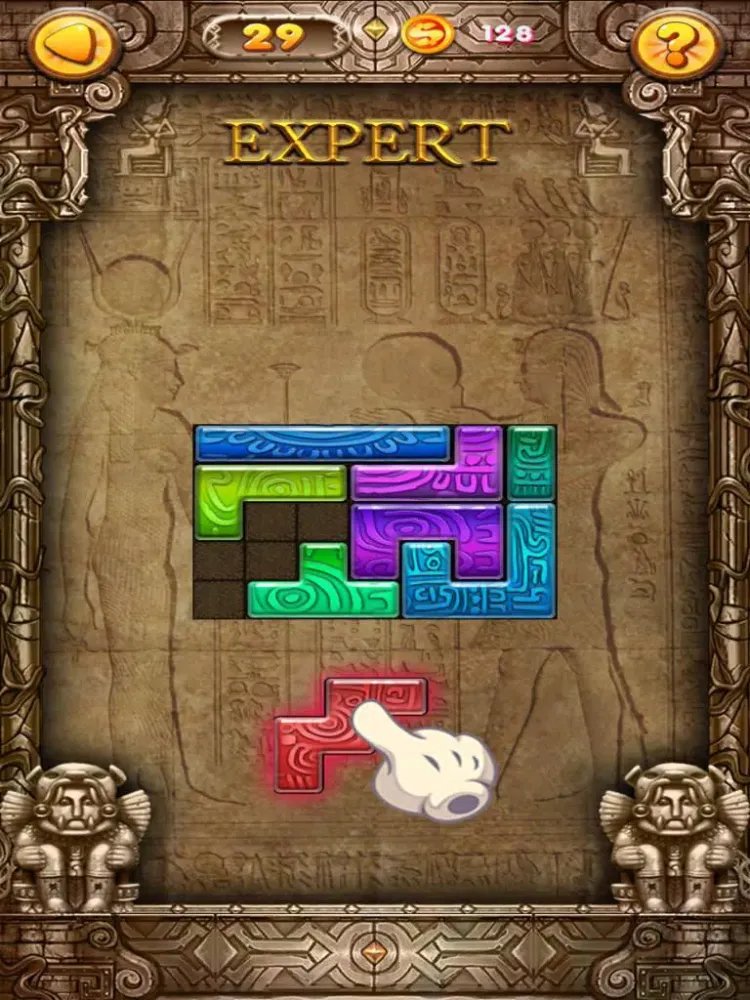 Ảnh chụp màn hình của Block Puzzle Pop! iPad 