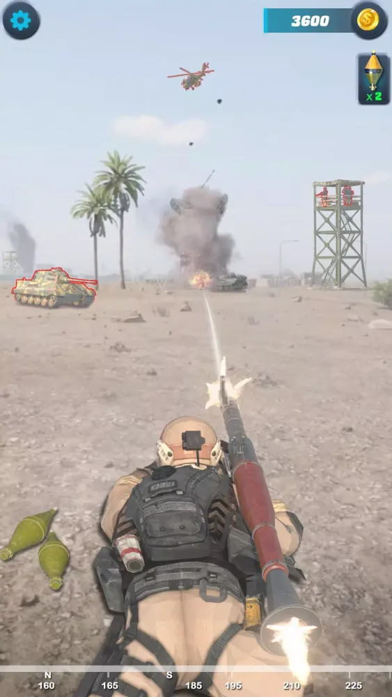 Captures d'écran de Bazooka Rocket - RPG Shooting