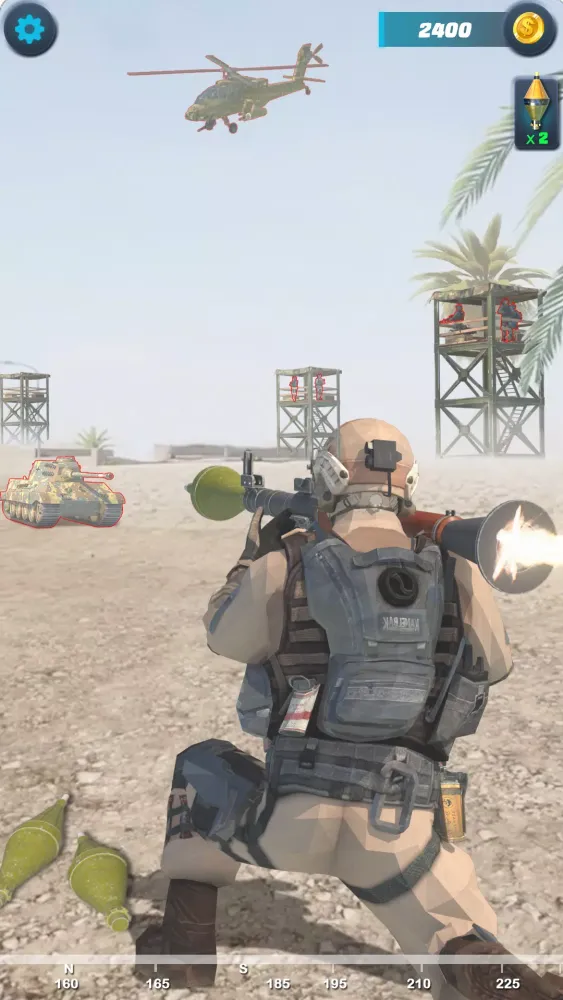 Captures d'écran de Bazooka Rocket - RPG Shooting