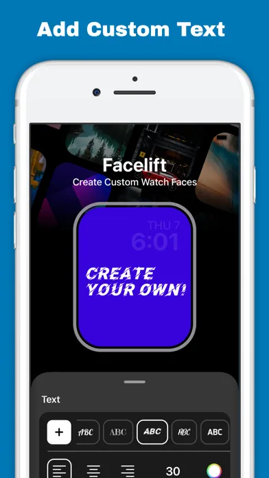 Tangkapan layar Facelift - Watch Face Maker