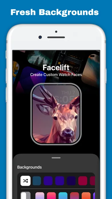 Tangkapan layar Facelift - Watch Face Maker