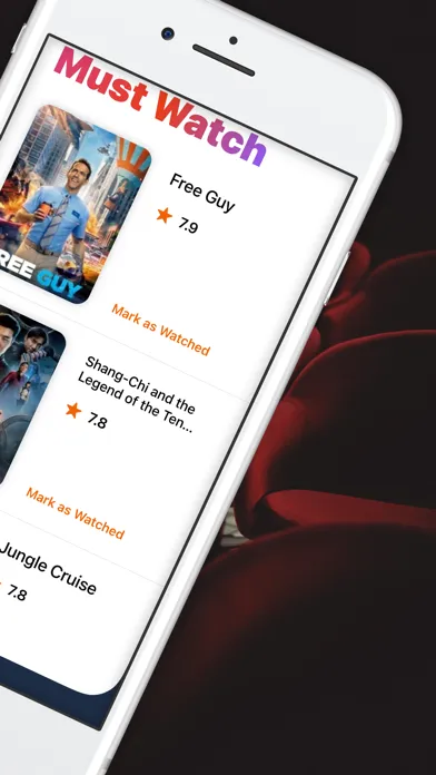 Capturas de pantalla de Watched - Movie Tracker