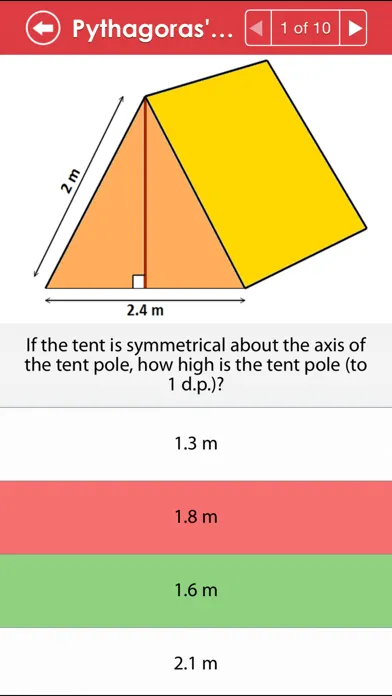 Скриншоты ACT Math : Geometry Lite