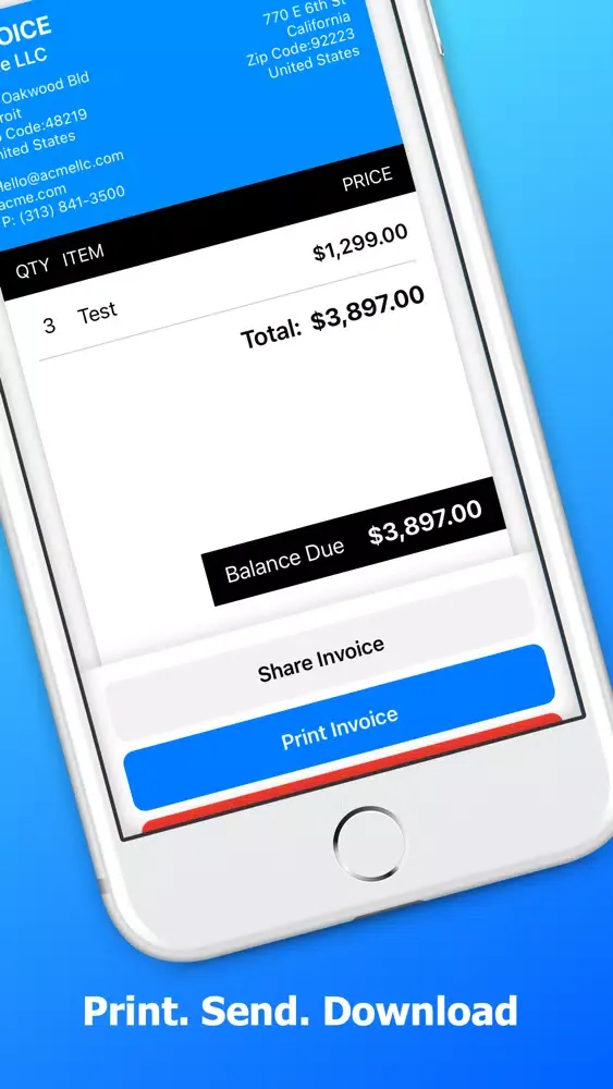 Billable - Invoice Maker Screenshots