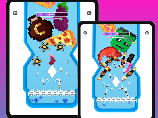 Capturas de tela do Brick Bash!! iPad 