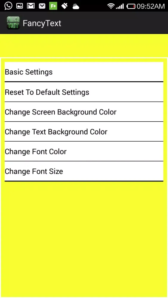 Fancy Text Screenshots