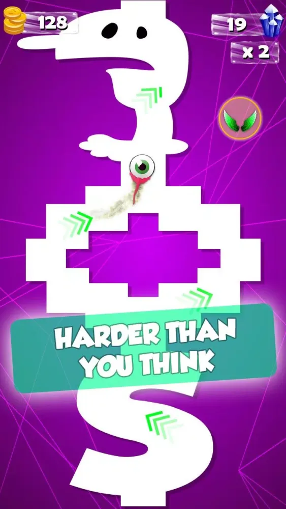 Screenshot di Follow The Line Monster Theme