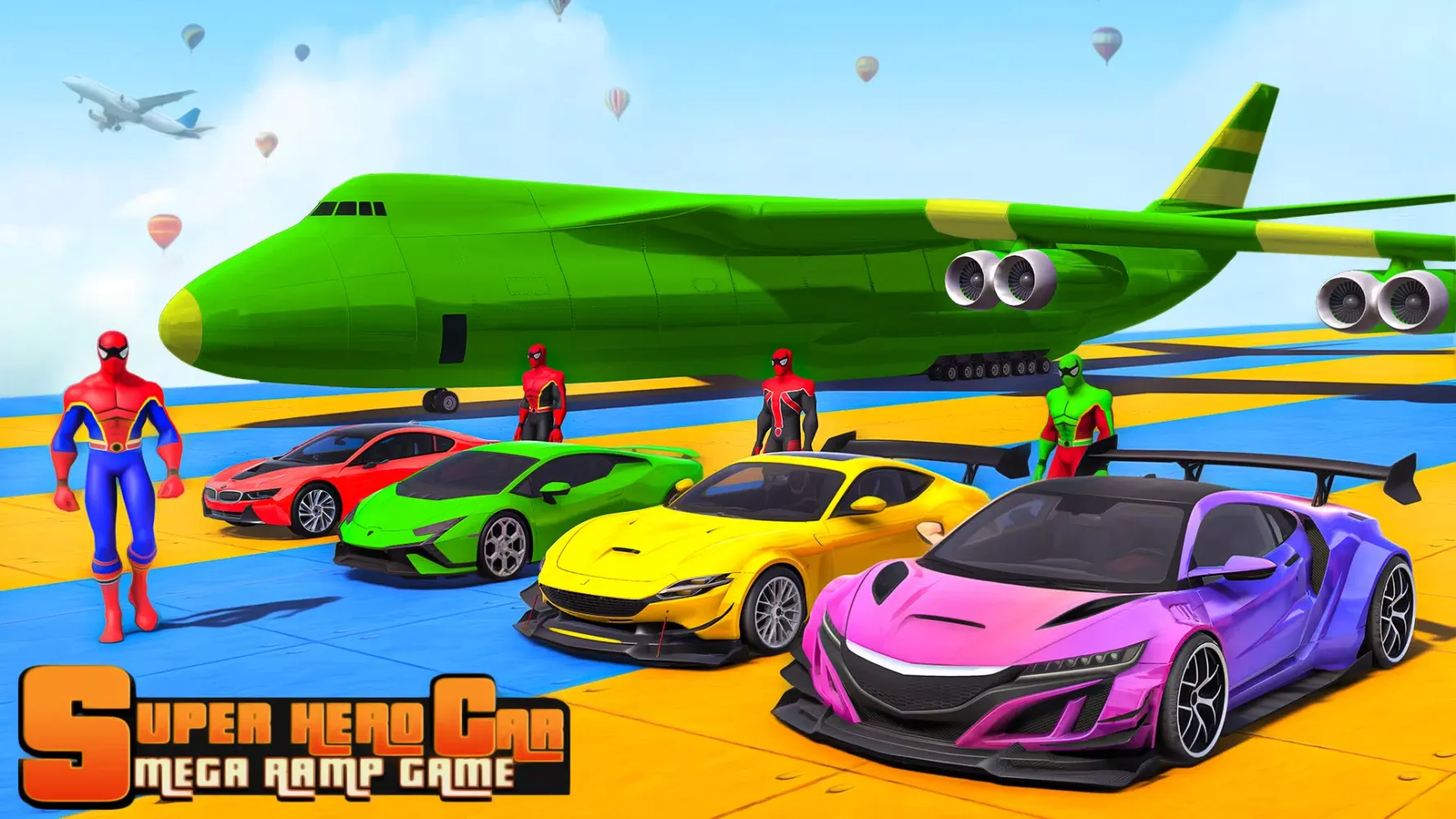 Mega Ramp Race Stunt Car Games Screenshots