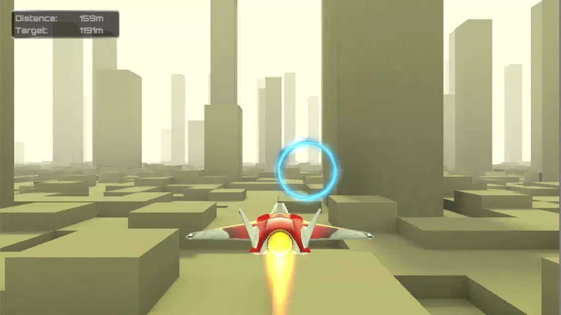 Tangkapan skrin Sky Racer : Infinite Flying Simulation 3D