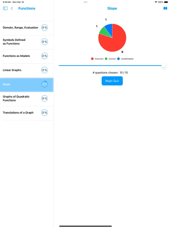 تصاویر SAT Math : Algebra Lite iPad 