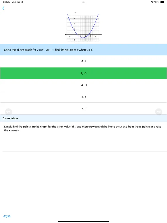 تصاویر SAT Math : Algebra Lite iPad 