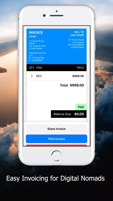 WanderPay - Invoice Anywhere স্ক্রিনশট