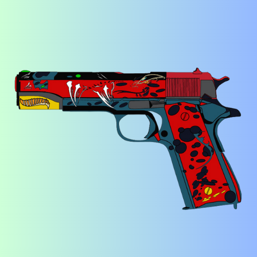 Coloring CS GO Gun, Anime, Car