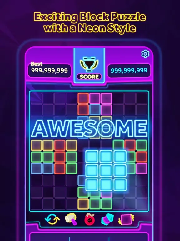 Neon 1010! iPad  Ekran Görüntüleri