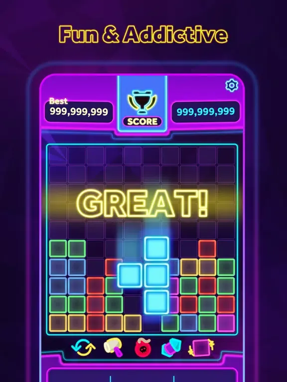 Neon 1010! iPad  Ekran Görüntüleri
