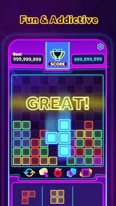 Neon 1010! Ekran Görüntüleri