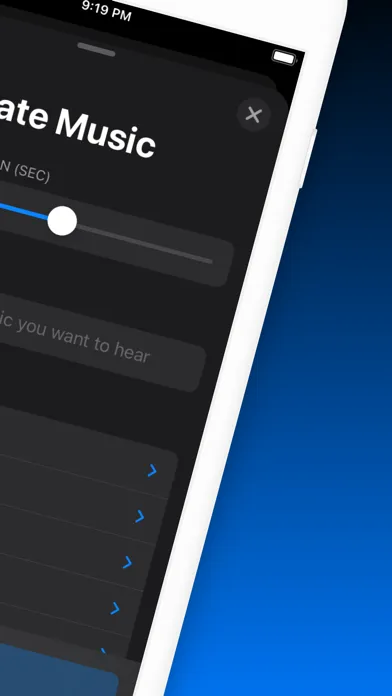 Ảnh chụp màn hình của AI Music Generator - Songburst