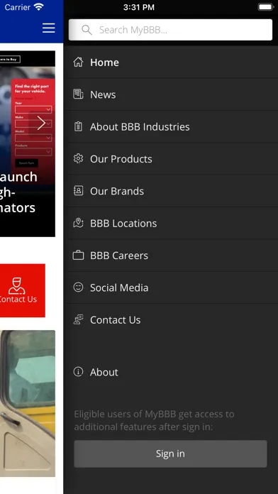 MyBBB Screenshots