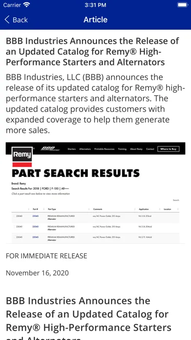 MyBBB Screenshots