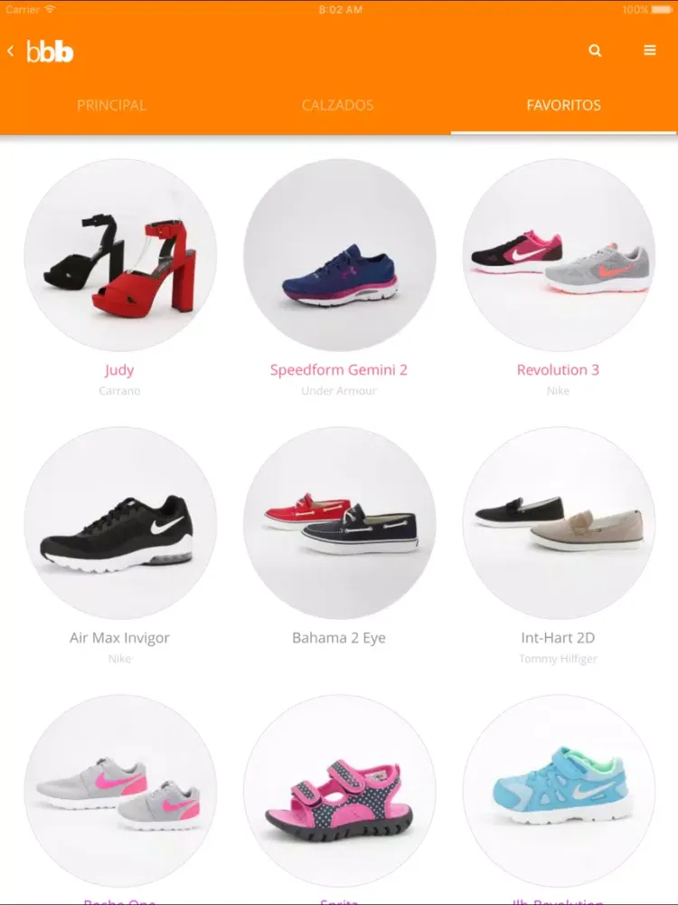 bbb Shoes & Boots iPad  سکرین شاٹس
