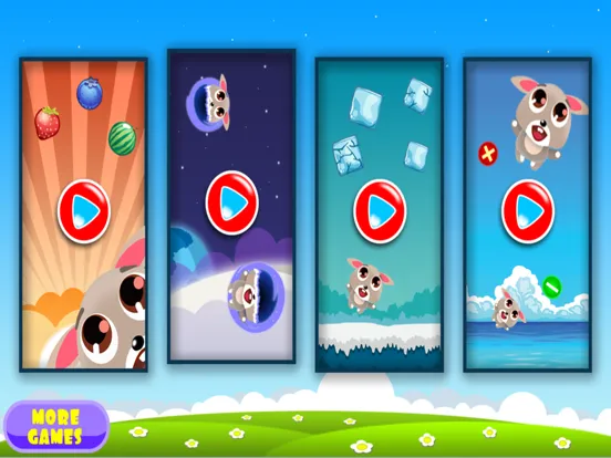 ภาพหน้าจอของ Rabbit's adventure iPad 