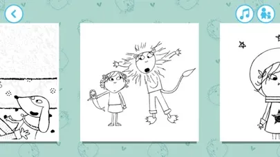 Charlie and Lola Colouring スクリーンショット