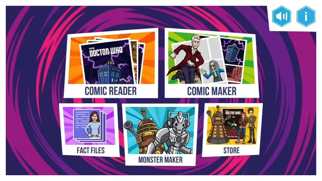 Doctor Who: Comic Creator سکرین شاٹس