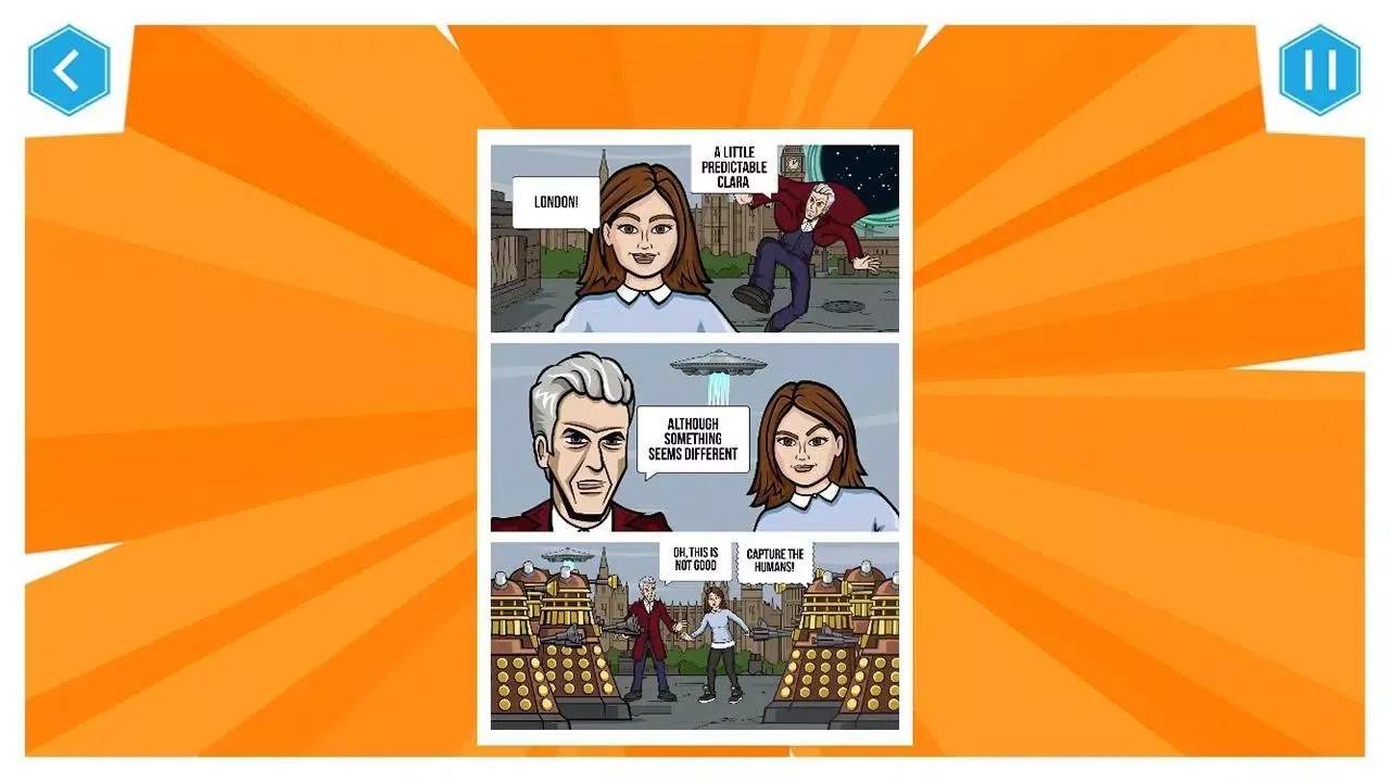 Doctor Who: Comic Creator سکرین شاٹس