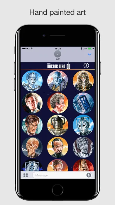 Doctor Who Stickers Pack 1 Ekran Görüntüleri